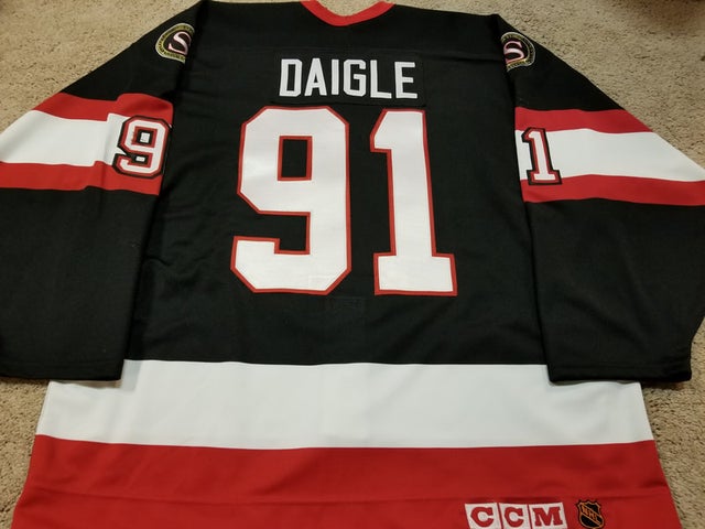 Alexandre Daigle 93'94 ROOKIE Ottawa Senators Game Worn Jersey