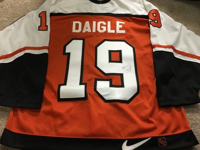 Alexandre Daigle 93'94 ROOKIE Ottawa Senators Game Worn Jersey PHOTOMATCHED