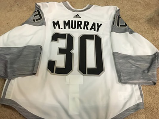 Matt Murray 2016 World Cup of Hockey Team North America Set 3 Game Worn  Jersey