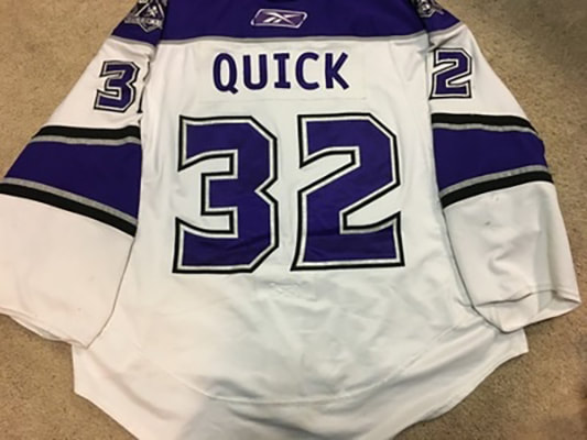 Jonathan Quick Los Angeles Kings Game-Worn World Cup of Hockey 2016 Team  USA Jersey, Worn Against Team Canada On September 20th - NHL Auctions
