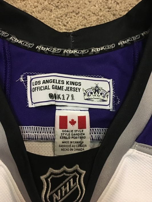 Jonathan Quick Los Angeles Kings Game-Worn World Cup of Hockey
