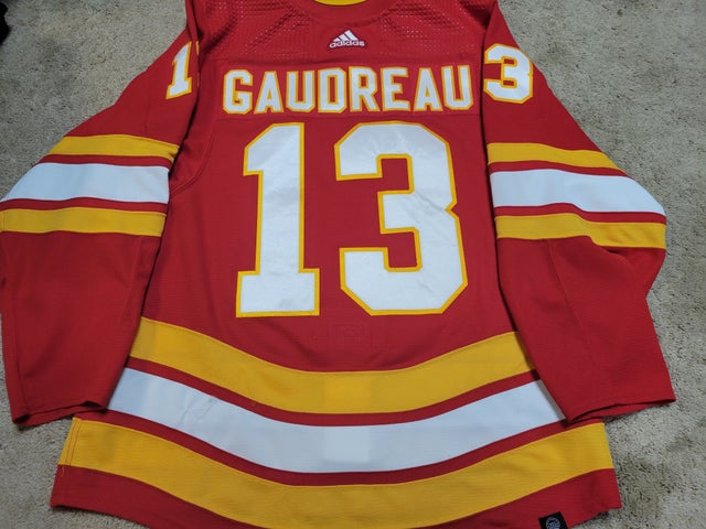 Sean Monahan Calgary Flames Autographed Red Alternate Adidas