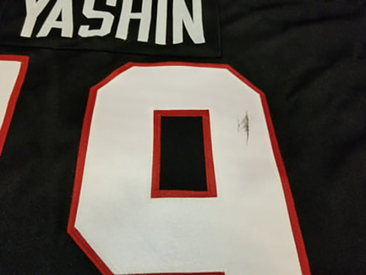 90's Alexei Yashin Ottawa Senators Pro Player Alternate NHL Jersey Size XL  – Rare VNTG